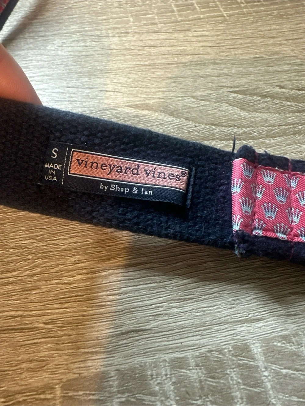 Vineyard Vines D-ring belt, Boys Size S